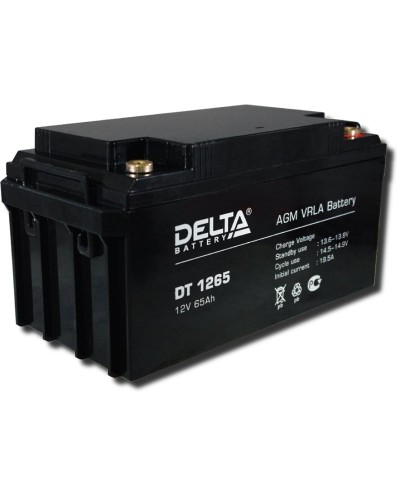 Delta DT 1265. Аккумулятор герметичный свинцово-кислотный. Delta в Кемерово