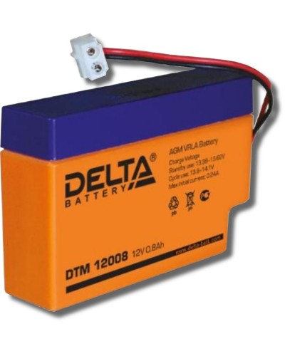 Delta DTM 12008. Аккумулятор герметичный свинцово-кислотный. Delta в Кемерово