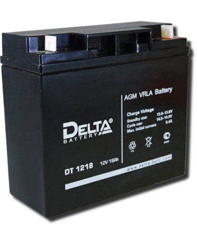 Delta DT 1218. Аккумулятор герметичный свинцово-кислотный. Delta в Кемерово