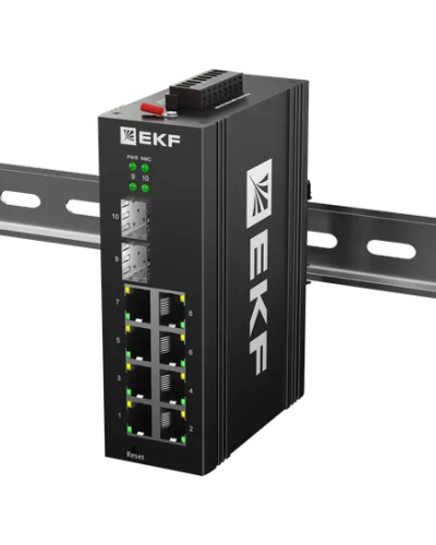 TSX-ML2-2GX/SFP-8GTP. Промышленный управляемый коммутатор. EKF в Кемерово