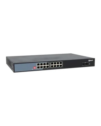 TSX-U-2GX/SFP-16GTP-R. Промышленный неуправляемый коммутатор. EKF в Кемерово