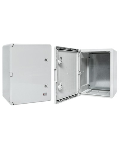 Бокс пластиковый с монтажной платой 500х400х180 IP65 PROxima (PB65MP006). Бокс пластиковый антивандальный. EKF в Кемерово