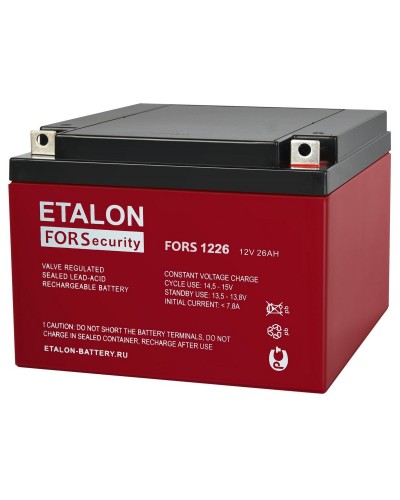 ETALON FORS 1226. Аккумулятор герметичный свинцово-кислотный. ETALON в Кемерово