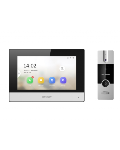 DS-KIS302-P. Комплект IP видеодомофона. Hikvision в Кемерово