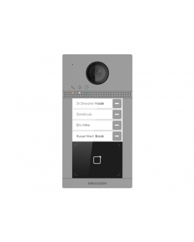 DS-KV8413-WME1(C)/Flush. Вызывная панель IP-домофона. Hikvision в Кемерово
