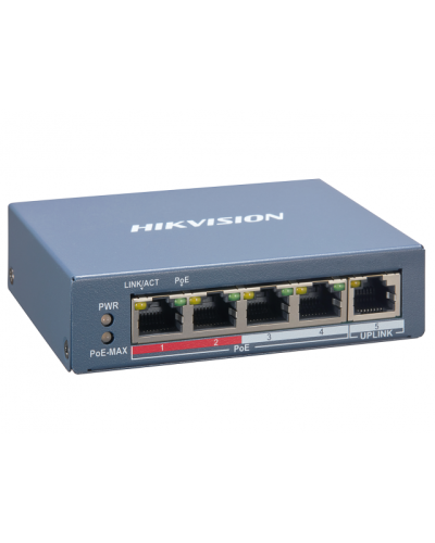 DS-3E1105P-EI. Коммутатор с POE. Hikvision в Кемерово