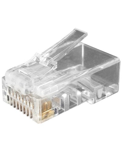PLUG-8P8C-U-C6-100 (100 шт). Разъем RJ-45. Hyperline в Кемерово