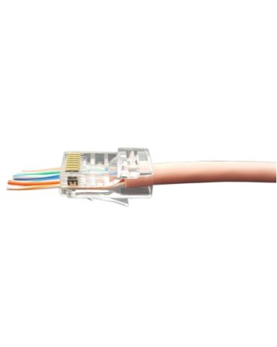 PLEZ-8P8C-U-C5-SH-100 (100 шт). Разъем RJ-45. Hyperline в Кемерово
