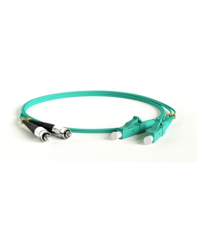 FC-D2-503-FC/PR-LC/PR-H-1M-LSZH-AQ. Патч-корд волоконно-оптический многомодовый. Hyperline в Кемерово