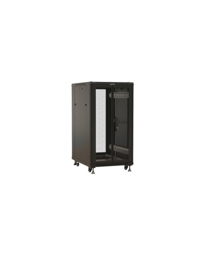 TTBR-2261-DD-RAL9004. Шкаф телекоммуникационный 19 напольный 22U. Hyperline в Кемерово
