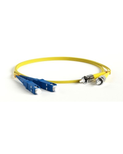 FC-D2-9A1-SC/UR-ST/UR-H-1M-LSZH-WH. Патч-корд волоконно-оптический ST-SC. Hyperline в Кемерово