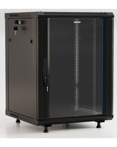 TWB-FC-1545-GP-RAL9004. Шкаф телекоммуникационный 19 настенный 15U. Hyperline в Кемерово