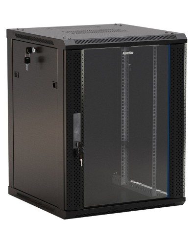 TWB-FC-1866-GP-RAL9004. Шкаф телекоммуникационный 19 настенный 18U. Hyperline в Кемерово