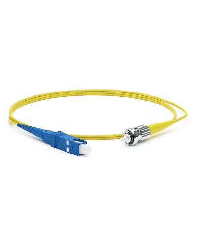 FC-S2-9-SC/UR-ST/UR-H-1M-LSZH-YL. Патч-корд волоконно-оптический одномодовый. Hyperline в Кемерово