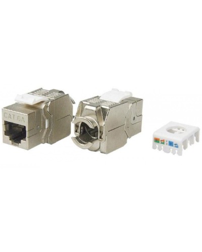 KJ8-8P8C-C6A-180-TLS-SH-F-WH. Вставка Keystone Jack RJ-45. Hyperline в Кемерово
