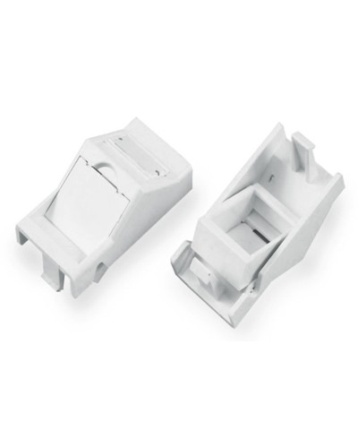 SIP2A-1K-M45-22.5. Вставка угловая 45x22.5 (аналог Mosaic) для 1 модуля формата Keystone Jack. Hyperline в Кемерово