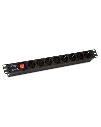 SHE19-6SH-S-IEC. Блок розеток 19. Hyperline в Кемерово