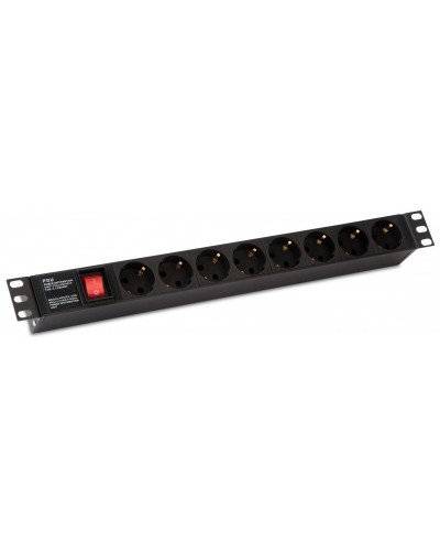 SHE19-8SH-S-IEC. Блок розеток 19. Hyperline в Кемерово