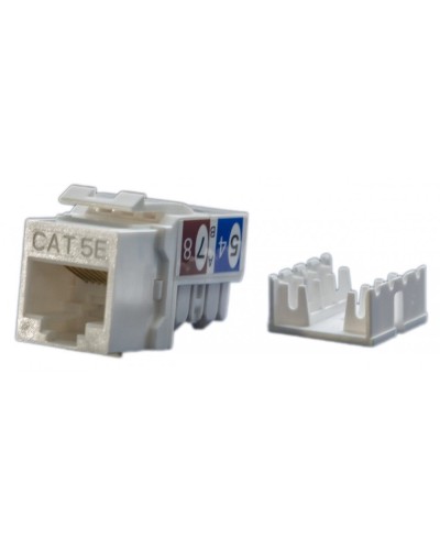 KJ9-8P8C-C5e-90-WH. Вставка Keystone Jack RJ-45. Hyperline в Кемерово