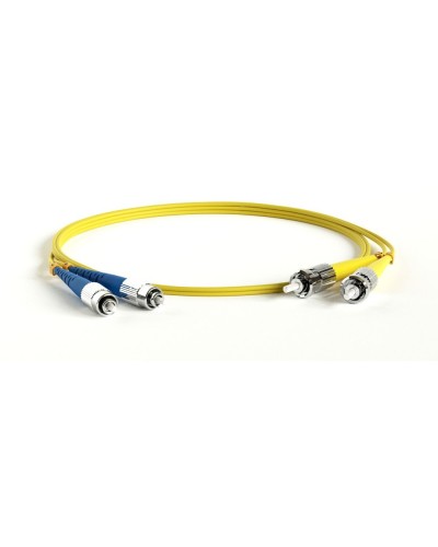 FC-D2-9-FC/UR-ST/UR-H-1M-LSZH-YL. Патч-корд волоконно-оптический ST-FC. Hyperline в Кемерово