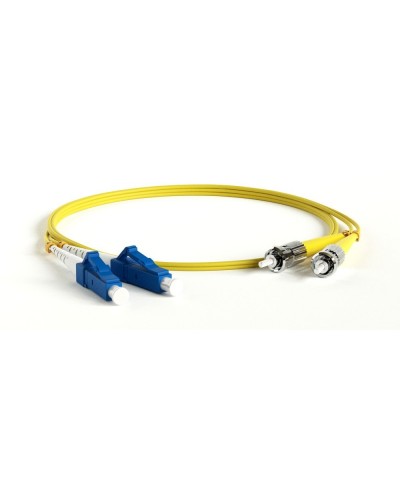 FC-D2-9-LC/UR-ST/UR-H-2M-LSZH-YL. Патч-корд волоконно-оптический ST-LC. Hyperline в Кемерово