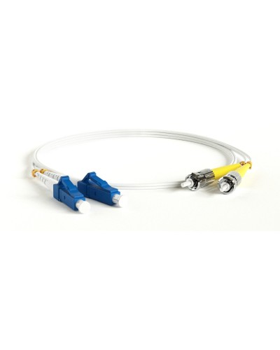 FC-D2-9A1-LC/UR-ST/UR-H-1M-LSZH-WH. Патч-корд волоконно-оптический ST-LC. Hyperline в Кемерово