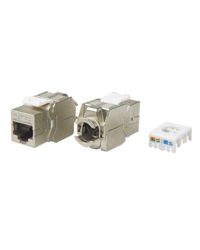 KJ8-8P8C-C5e-180-TLS-SH-F-WH. Вставка Keystone Jack RJ-45. Hyperline в Кемерово