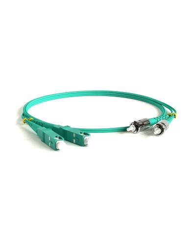 FC-D2-503-SC/PR-ST/PR-H-3M-LSZH-AQ. Патч-корд волоконно-оптический многомодовый. Hyperline в Кемерово