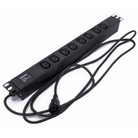 SHE19-8IEC-2.5IEC. Блок розеток 19. Hyperline