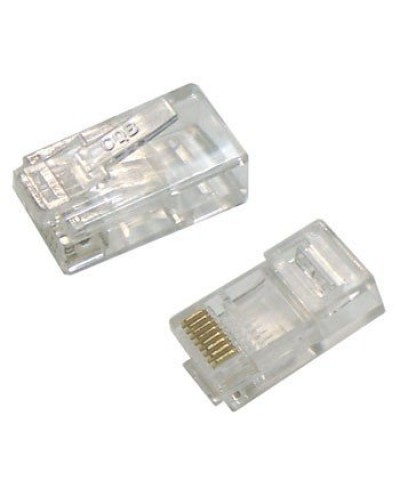 PLUG-8P8C-U-C5-100 (100 шт). Разъем RJ-45. Hyperline в Кемерово