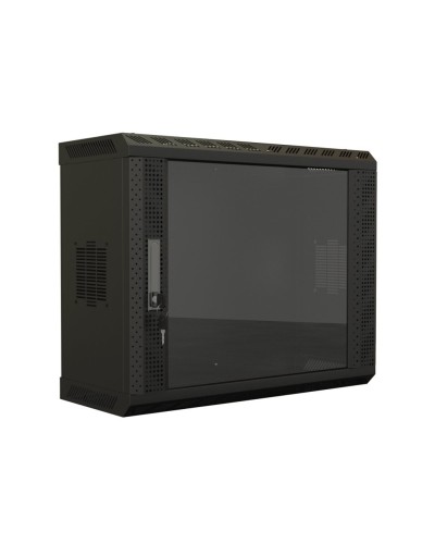 TWS-0925-GP-RAL9004. Шкаф телекоммуникационный 19 настенный 9U. Hyperline в Кемерово