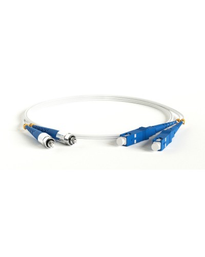 FC-D2-9A1-FC/UR-SC/UR-H-1M-LSZH-WH. Патч-корд волоконно-оптический SC-FC. Hyperline в Кемерово