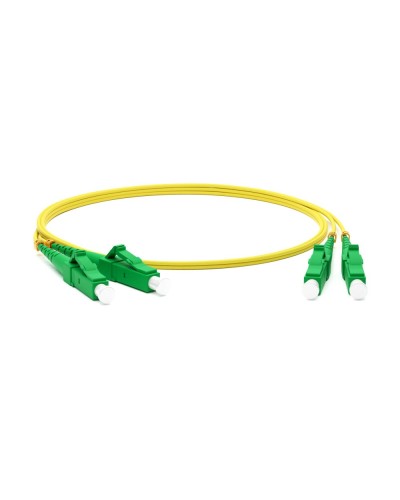 FC-D2-9-LC/AR-LC/AR-H-2M-LSZH-YL. Патч-корд волоконно-оптический одномодовый. Hyperline в Кемерово