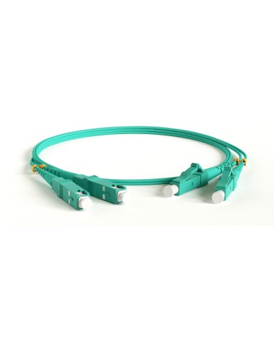 FC-D2-503-LC/PR-SC/PR-H-1M-LSZH-AQ. Патч-корд волоконно-оптический многомодовый. Hyperline в Кемерово