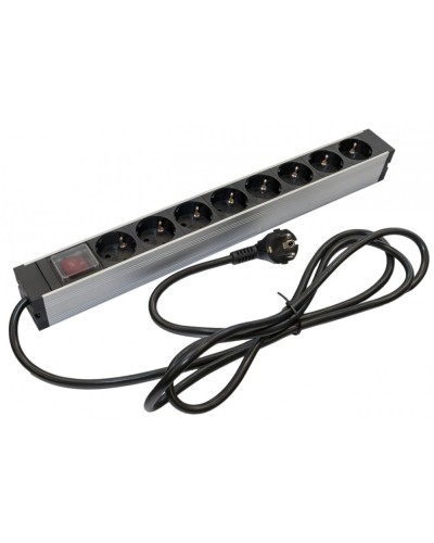 SHZ19-8SH-S-2.5EU. Блок розеток 19. Hyperline в Кемерово