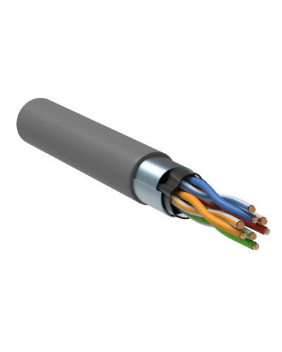 GENERICA F/UTP кат. 5E 100МГц 4 пары PVC INDOOR серый (BC1-C5E04-311-305-G). Кабель «витая пара» (LAN) для структурированных систем связи. IEK в Кемерово