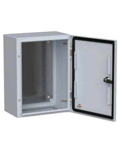 ЩМП-40.30.20 УХЛ1 IP66 400x300x200 TITAN 5 (TI5-10-N-040-030-020-66). Шкаф металлический с монтажной платой. IEK в Кемерово