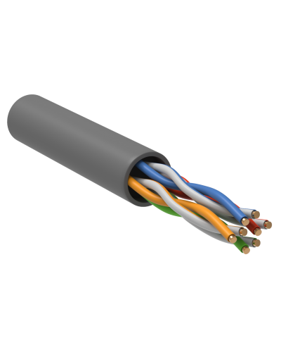 GENERICA U/UTP кат. 5E 100МГц 4 пары PVC INDOOR серый (BC1-C5E04-111-100-G). Кабель «витая пара» (LAN) для структурированных систем связи. IEK в Кемерово