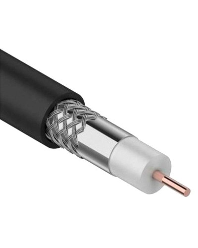 GENERICA RG59 CCS 75Ом FPE PVC белый (CC1-R5F1-111-100-G). Кабель коаксиальный омедненный. IEK в Кемерово