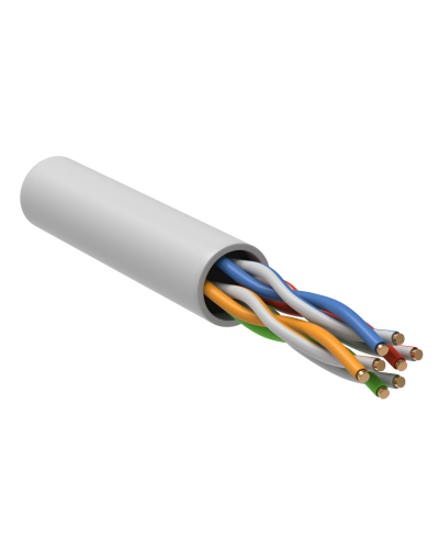 GENERICA U/UTP кат. 5E 24AWG 4 пары LSZH INDOOR белый (BC1-C5E04-128-100-G). Кабель «витая пара» (LAN) для структурированных систем связи. IEK в Кемерово