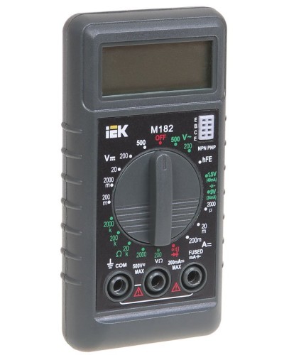 Мультиметр цифровой Compact M182 (TMD-1S-182). Мультиметр цифровой. IEK в Кемерово