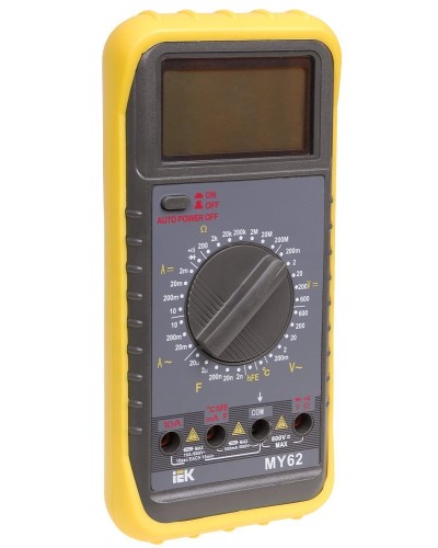 Мультиметр цифровой Professional MY62 (TMD-5S-062). Мультиметр цифровой. IEK в Кемерово