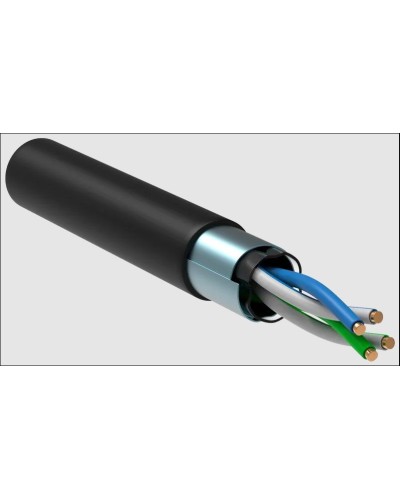 GENERICA U/UTP 5E 24AWG 2PR LDPE черный (BC3-C5E02-139-305-R-G). Кабель «витая пара» (LAN) для структурированных систем связи. IEK в Кемерово