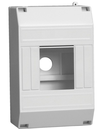 Корпус пластиковый КМПн 1/4 IP20 белый (MKP31-N-04-30-135). Щиток модульный без дверцы, настенный. IEK в Кемерово