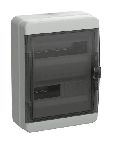 Корпус пластиковый КМПн-24 IP65 TEKFOR (TF5-KP72-N-24-65-K03-K02). Корпус модульный пластиковый черная прозрачная дверь. IEK в Кемерово