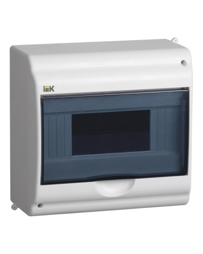 Корпус пластиковый КМПн 2/9-2 IP31 белый KREPTA 3 (MKP42-N-09-31-02). Щиток модульный с прозрачной дверцей, настенный. IEK в Кемерово