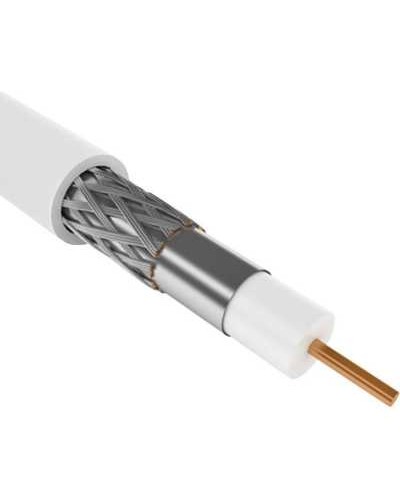 GENERICA RG6 медный 75Ом FPE PVC белый (CC3-R6F1-111-100-G). Кабель коаксиальный медный. IEK в Кемерово