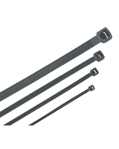 HKB-W48-L200 (100 шт). Хомут кабельный ХКн 4,8х200мм нейлон черный. ITK в Кемерово