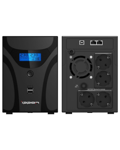 Ippon Smart Power Pro II 2200 Euro (1029746). Источник бесперебойного питания. Ippon в Кемерово