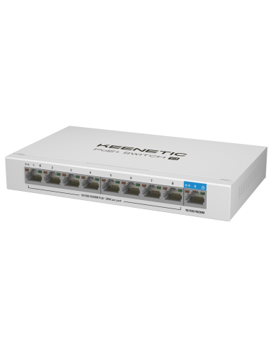 Keenetic KN-4710 (L2) 9х1Гбит/с 8PoE+ 120W. Коммутатор с PoE. KEENETIC в Кемерово